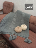 شال مبل مدل گیسو | سایز ۱۵۰×۲۰۰ | بافت موجدار